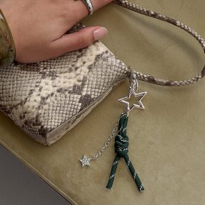 What A Star Keychain Silver