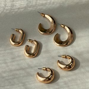 Dalena Earring Pack Gold
