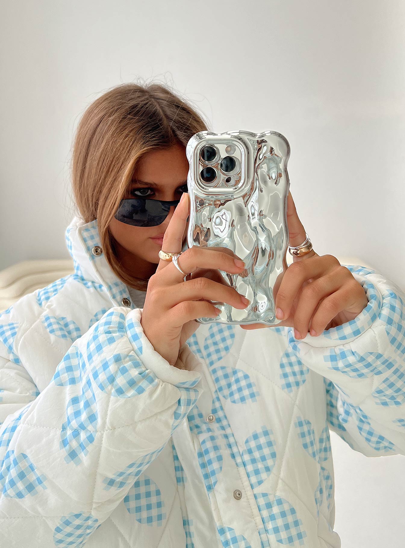 Maceline iPhone Case Chrome