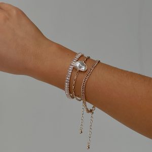 Mollee Bracelet Pack Gold