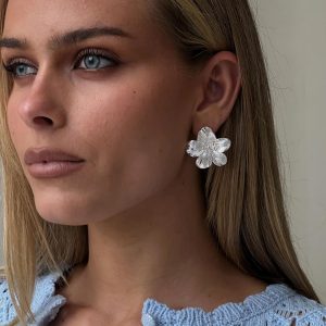 Posie Earrings Silver