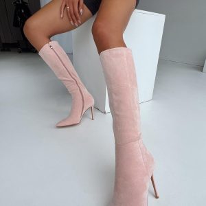 Reynolds Knee High Boot Pink