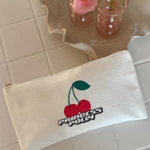 Princess Polly Pencil Case Cherry / White