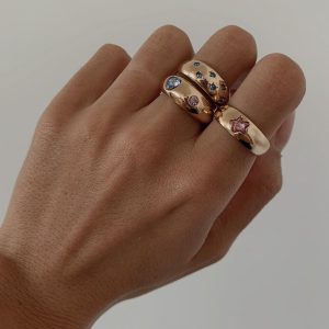 Middleton Ring Pack Gold / Multi