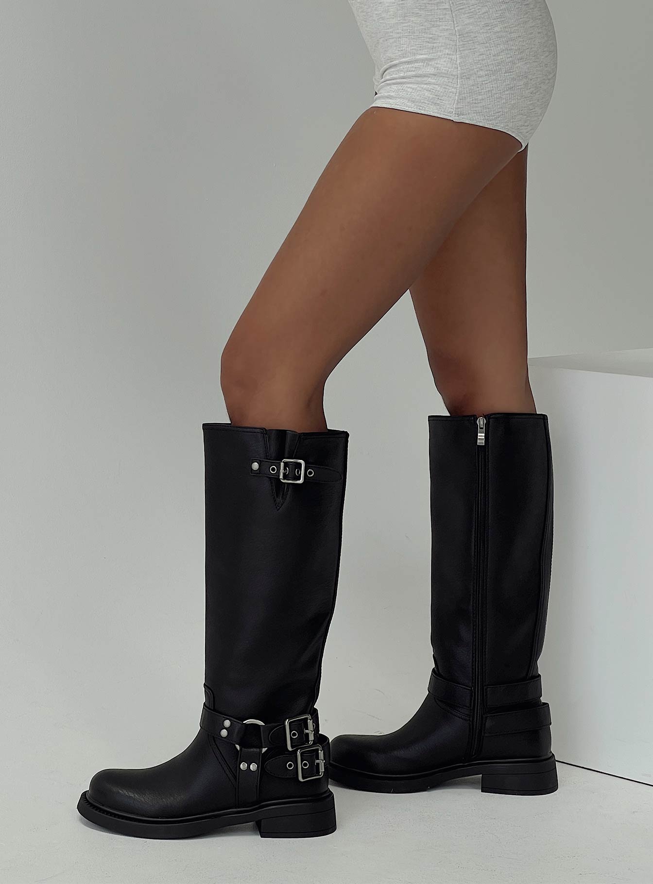 Billini Kaylen Riding Boots Black - Image 6