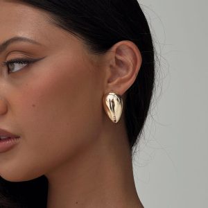 Cordae Earrings Gold