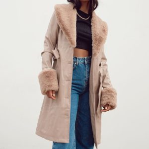 Brooklyn Long Coat Tan