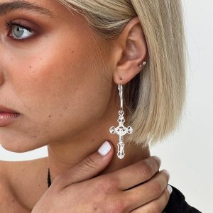 Pironen Earrings Silver