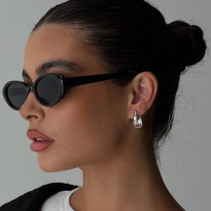 Bubbled Up Earrings Silver