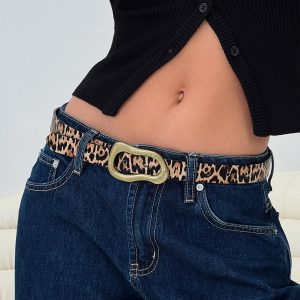 Leto Belt Leopard / Gold