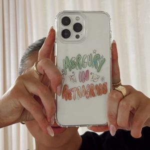 Mercury In Retrograde iPhone Case Multi