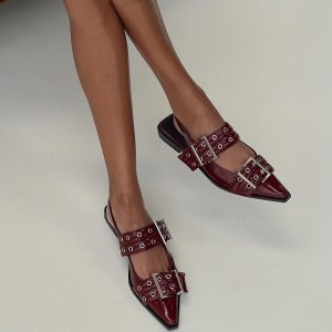 Therapy Matilda Flats Cherry Patent
