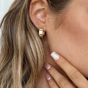 Archo Gold Plated Earrings