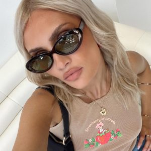 Jaquie Sunglasses Tort / Green