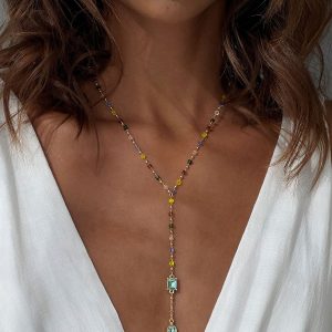 Chappell Y Necklace Gold