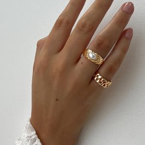 Palmera Ring Pack Gold