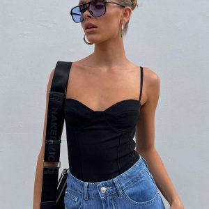 Oakland Bodysuit Black