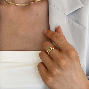 Dami Gold Plated Ring