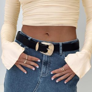 Rowson Belt Black / Gold