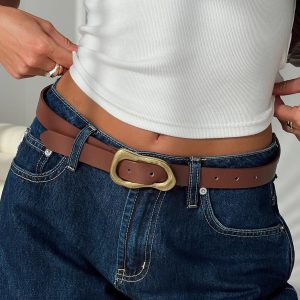 Leto Belt Brown / Gold