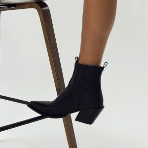 Billini Ezra Western Boot Black