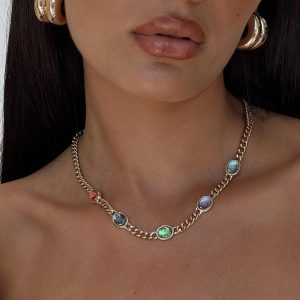 Rosalee Necklace Gold