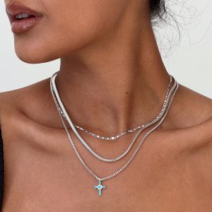 Lutz Necklace Silver