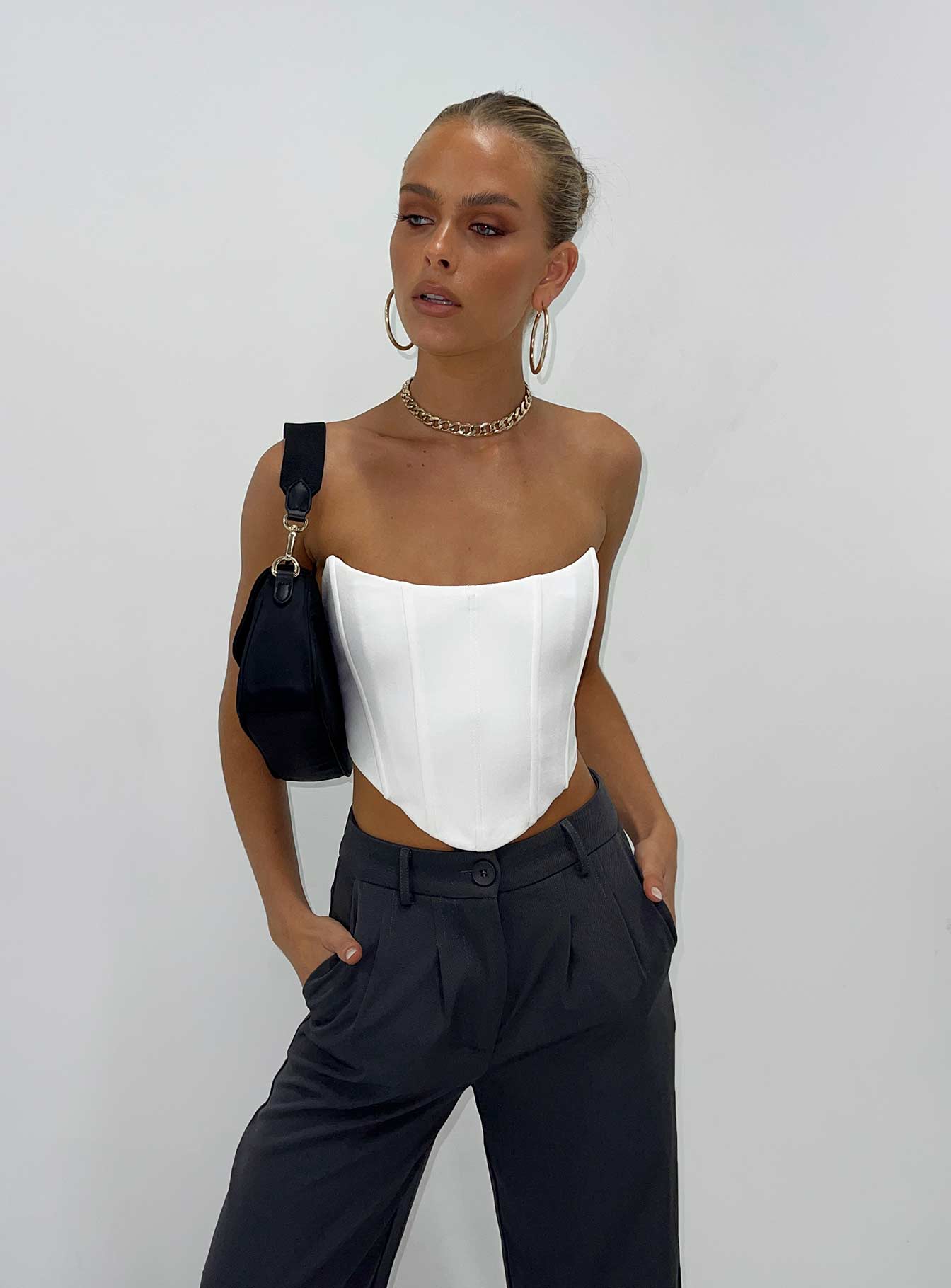 Carlie Top White - Image 6