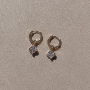 Milian Earrings Gold / Clear