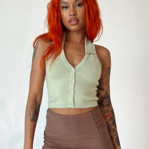 Aydin Top Light Green