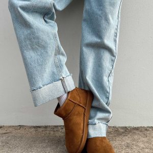 Kona Shearling Boots Brown