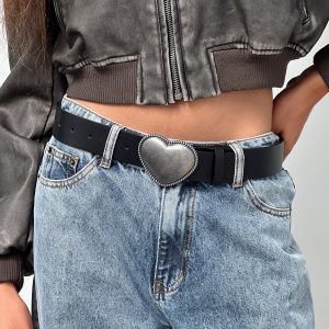 Precise Heart Belt Black
