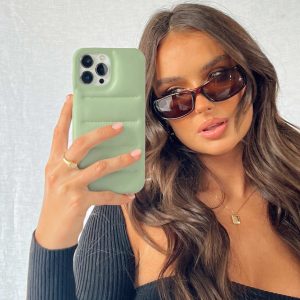 Belk Padded iPhone Case Sage