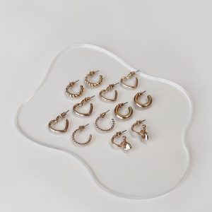 Let's Talk Earring Pack Gold
