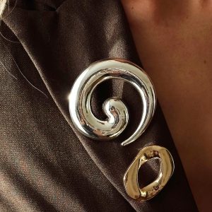 Antibes Brooch Silver