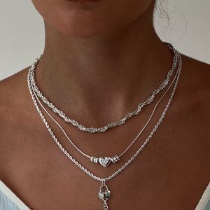 In The Moonlight Necklace Silver