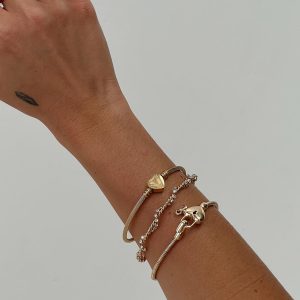 In The Moonlight Bracelet Pack Gold