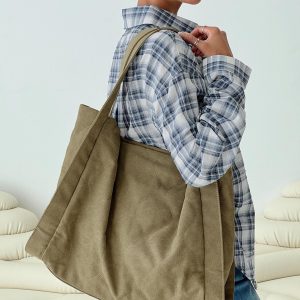 Wandra Quilted Tote Bag Green