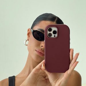Emorie iPhone Case Burgundy