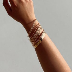 Gemme Bangles Gold