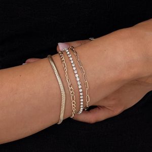Esmerie Bracelet Set Gold