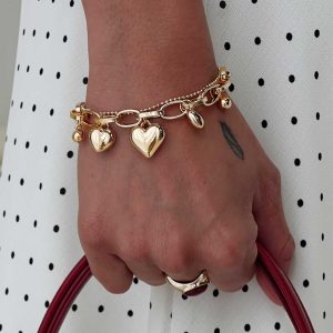 In Heaven Charm Bracelet Gold