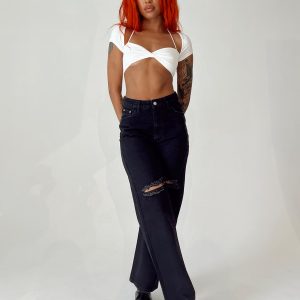 Lugano Denim Jeans Black