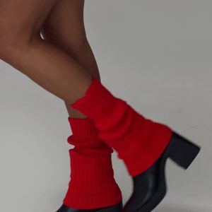Frolick Legwarmers Red