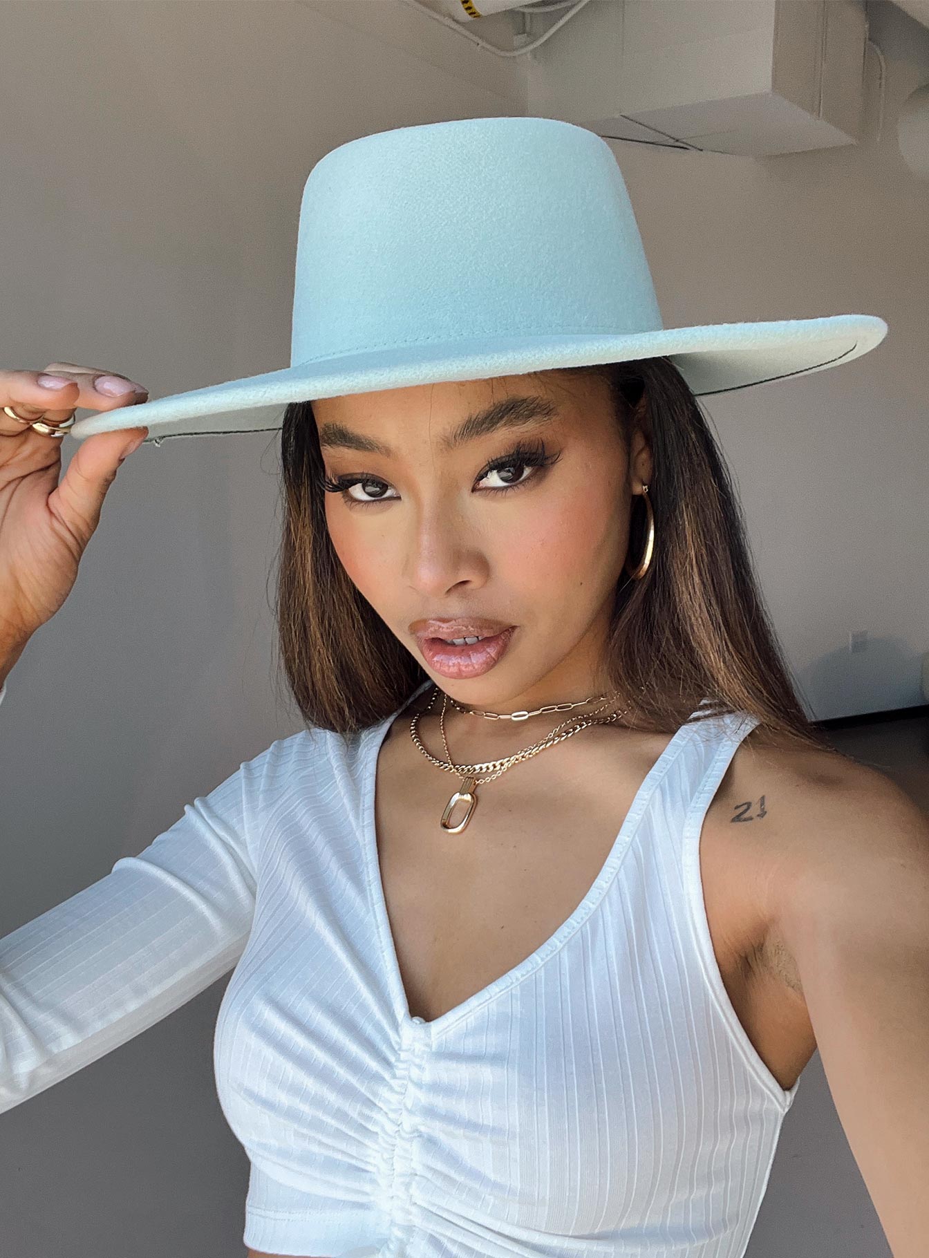 Perito Boater Hat Green