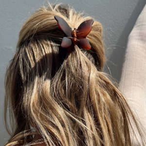 Stephy Hair Clip Brown