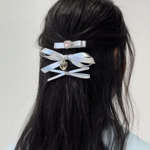 Mich Hair Clip Pack Silver