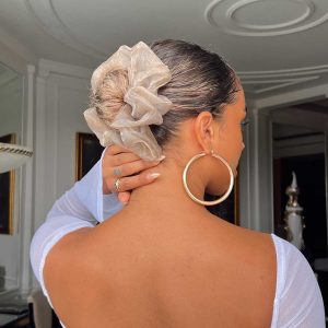 Margot Scrunchie Beige