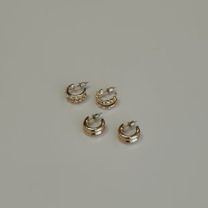 Talyn Earring Pack Gold