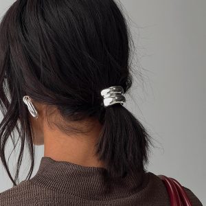 Claresa Hair Tie Silver